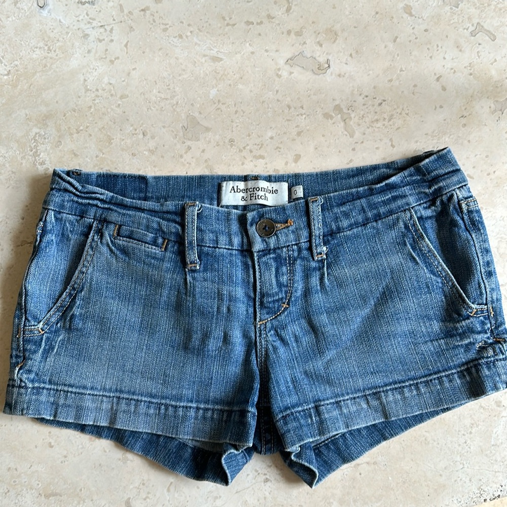 Vintage Abercrombie & Fitch jean shorts